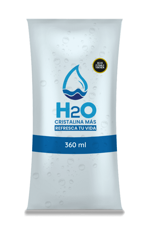 Paca Bolsa 360ml X 30 U - H2O Cristalina Más